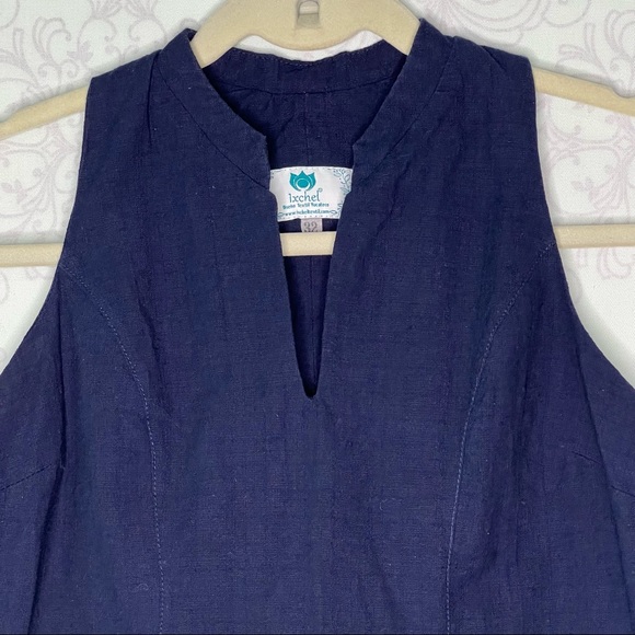 Mexican Handmade floral embroidered top zipper size 32 Medium - Picture 3 of 11